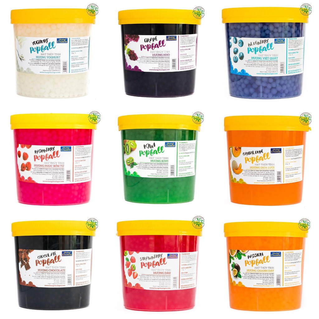 Thạch Nổ Popping Thủy Tinh Hùng Chương Hủ 3kg2