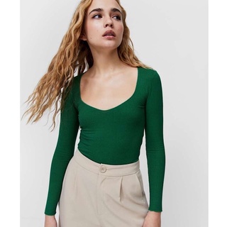 Áo Body Nữ Stradivarius Auth