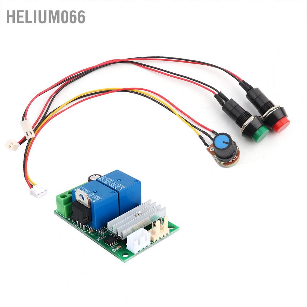 Helium066 Helium066 Bộ điều khiển tốc độ bơm động cơ chỉnh PWM Công tắc đảo chiều Chất lượng cao DC6V 9V 12V 24V 3A
