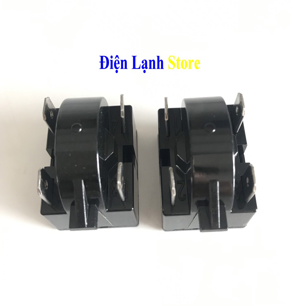 Combo 2 Relay (Rơ Le Khởi Động Tủ Lạnh, Tủ Mát, Tủ Đông) Chuyên Dụng Các Loại Block Tủ Từ 1 - 2 - 3 - 4 Chân.