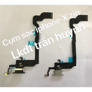 Đuôi sạc iphone X zin