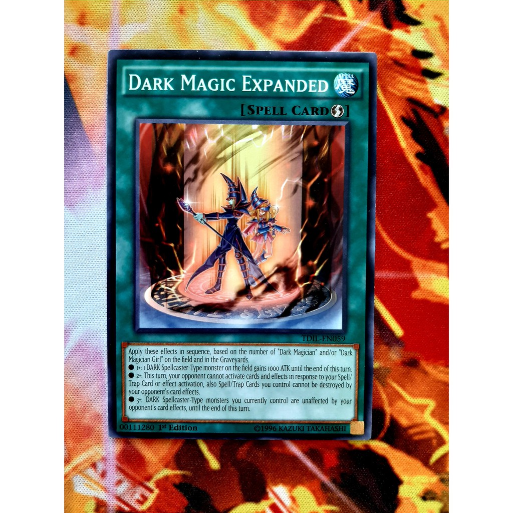 Thẻ Bài Mint90 Yugioh Spell Dark Magic Expanded - Common