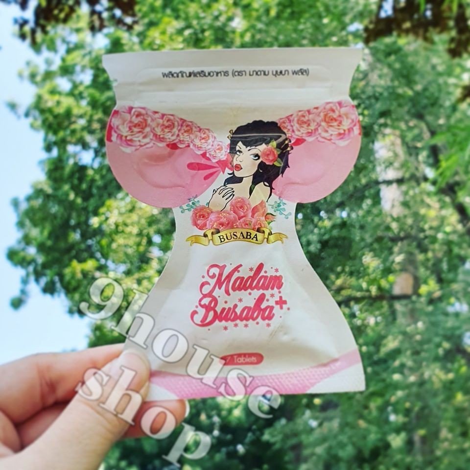 Hộp 5 Gói MADAM BUSABA+ Thái Lan - GÓI HỒNG