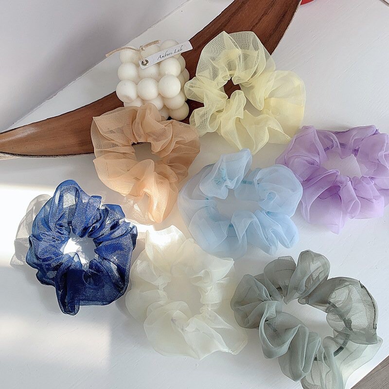 [RẺ VÔ ĐỊCH] CỘT TÓC SCRUNCHIES BỒNG BỀNH