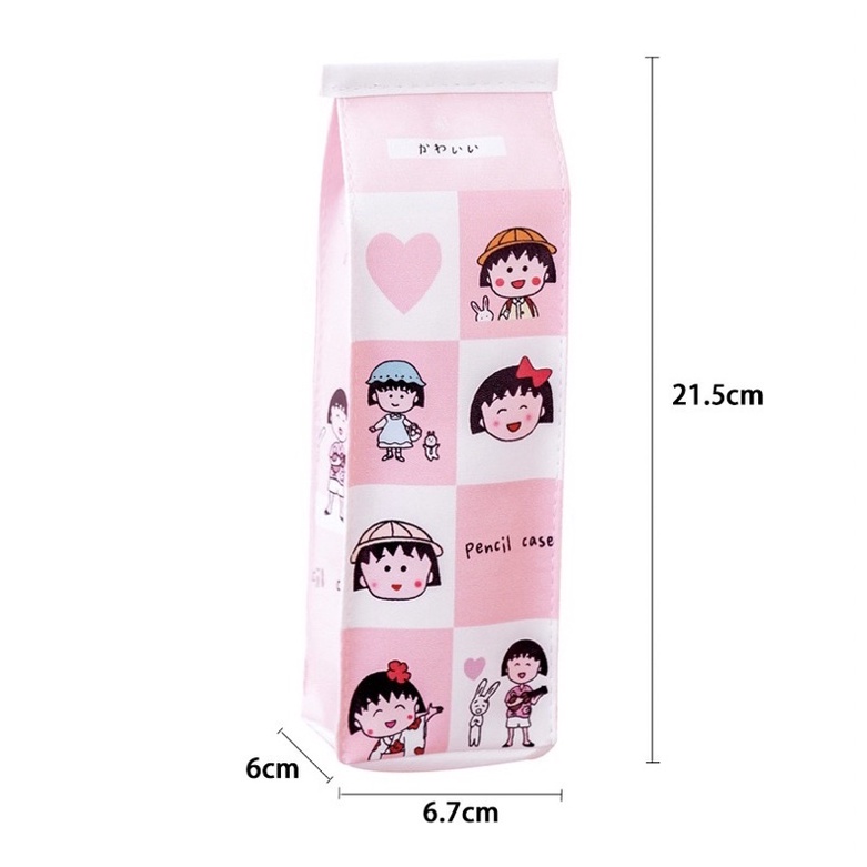 Túi bút hình hộp sữa dễ thương