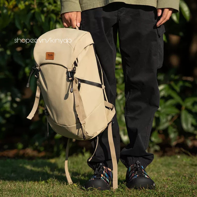 BALO BA LÔ 20L DU LỊCH LEO NÚI CHỐNG NƯỚC ĐỰNG LAPTOP DÃ NGOẠI CẮM TRẠI TIỆN LỢI NATUREHIKE NH20BB003