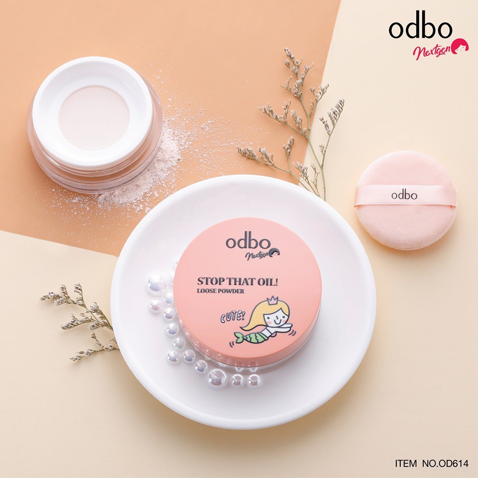 [ An Toàn  ] Phấn Phủ Kiềm Dầu Odbo Nextgen Stop That Oil! OD614