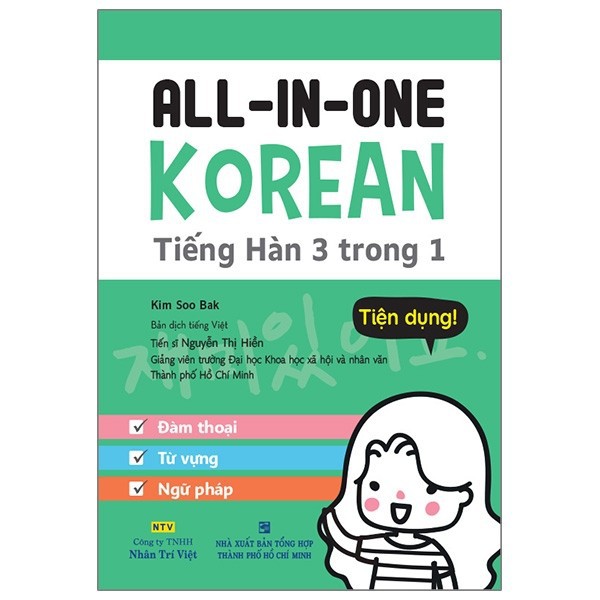 Sách - All-in-one Korean - Tiếng Hàn 3 trong 1 (kèm 1 đĩa MP3)