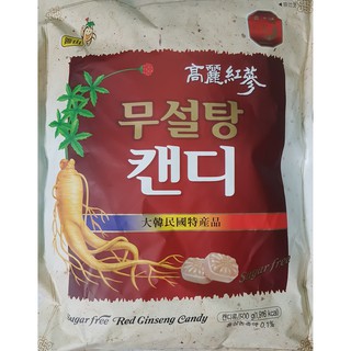KẸO SÂM KHÔNG ĐƯỜNG HÀN QUỐC 500g