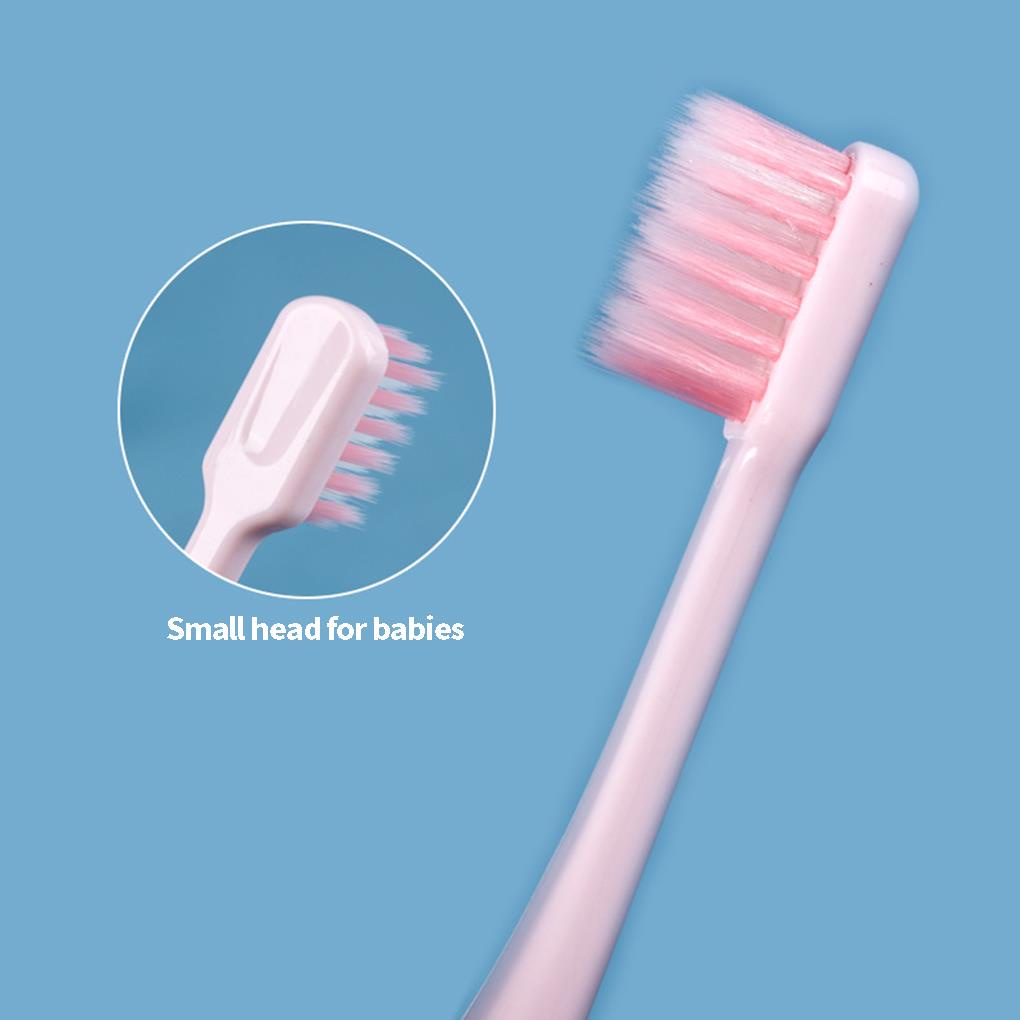 [CHOO] 3pcs Children Kids Oral Cleaning Toothbrush Soft Bristles PP Handle Kids Training Toothbrushes