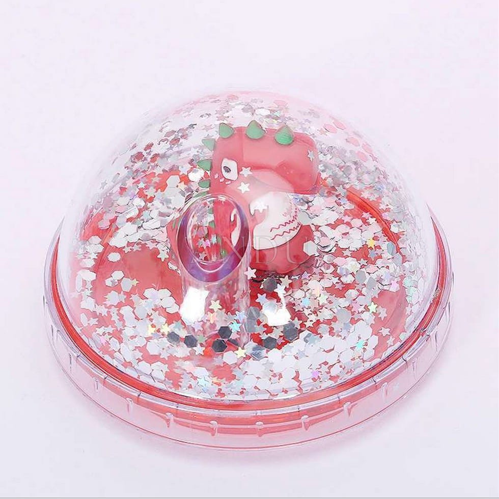 Ly Giữ Nhiệt Khủng Long 3D Kèm Ống Hút Kim Tuyến Nhiều Màu Sắc, Cốc Uống Nước Khủng long 3D 450ML