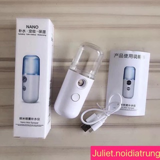 MÁY XÔNG HƠI DA MẶT, MÁY XỊT KHOÁNG MINI CẦM TAY