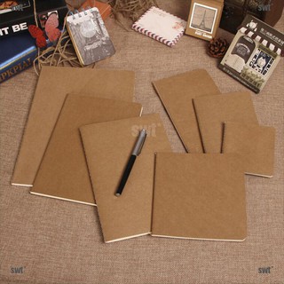 {FCC}SWT"Kraft paper notebook blank notepad book vintage journal notebooks{sweetcreature.vn}