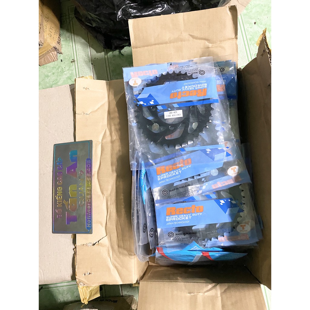 Dĩa Recto ex150 / exciter/ mx king 39/40/41/42/43/44 răng