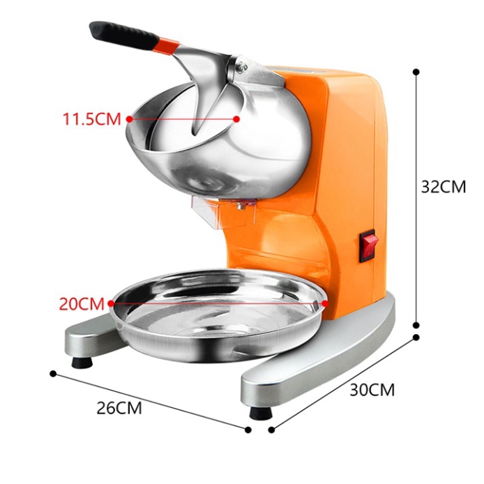 MÁY BÀO ĐÁ, XAY ĐÁ TUYẾT 2 LƯỠI DAO 500W CAO CẤP