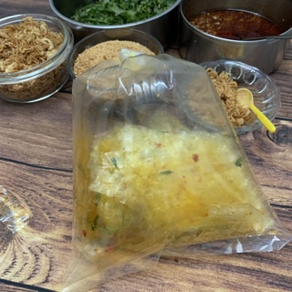 Bánh tráng trộn sate bịch lớn