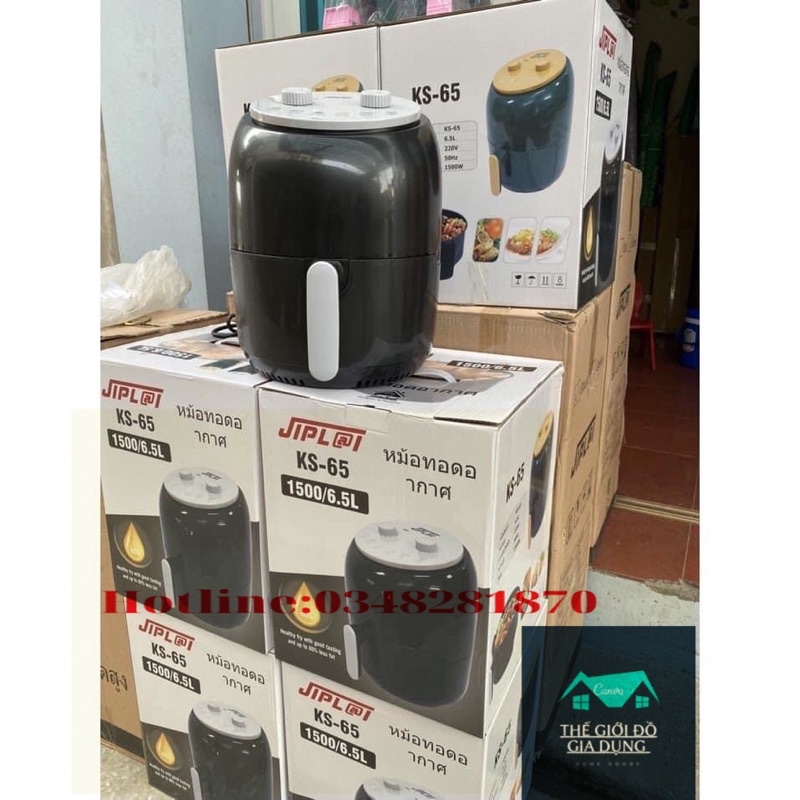 Nồi chiên không dầu 6,5 lít Jiplai KS65 thương hiệu Hàn quốc