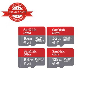 Thẻ Nhớ Sandisk Plus Ultra 128gb 64gb 32gb 16gb- Bảo Hành Chính Hãng 7 Năm