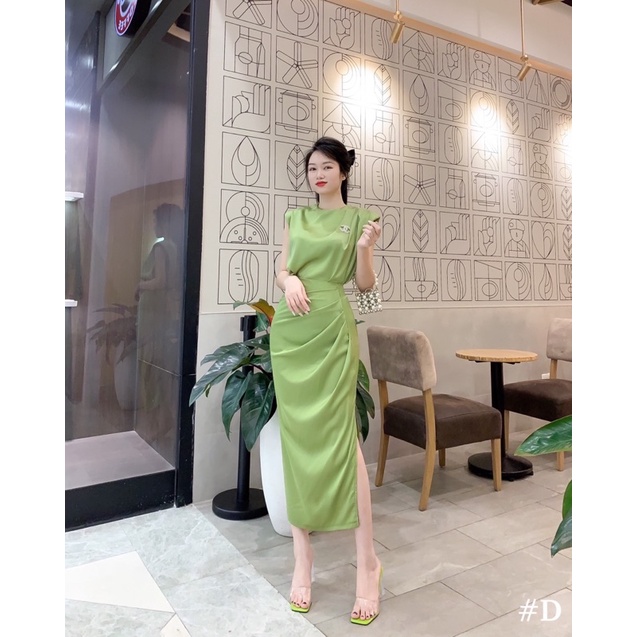Sét áo + chân váy lụa