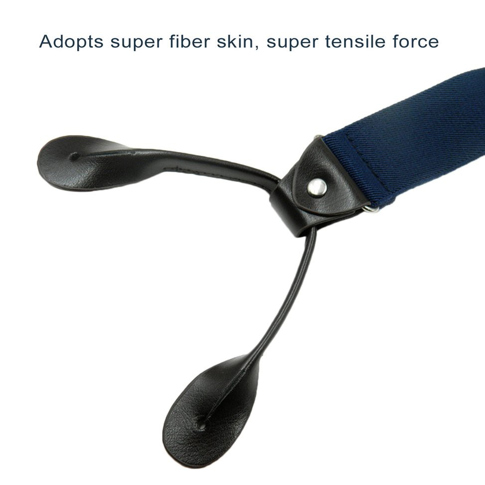 Dây đai kẹp cố định quần áo co giãn chỉnh được với 6 nút cho nam