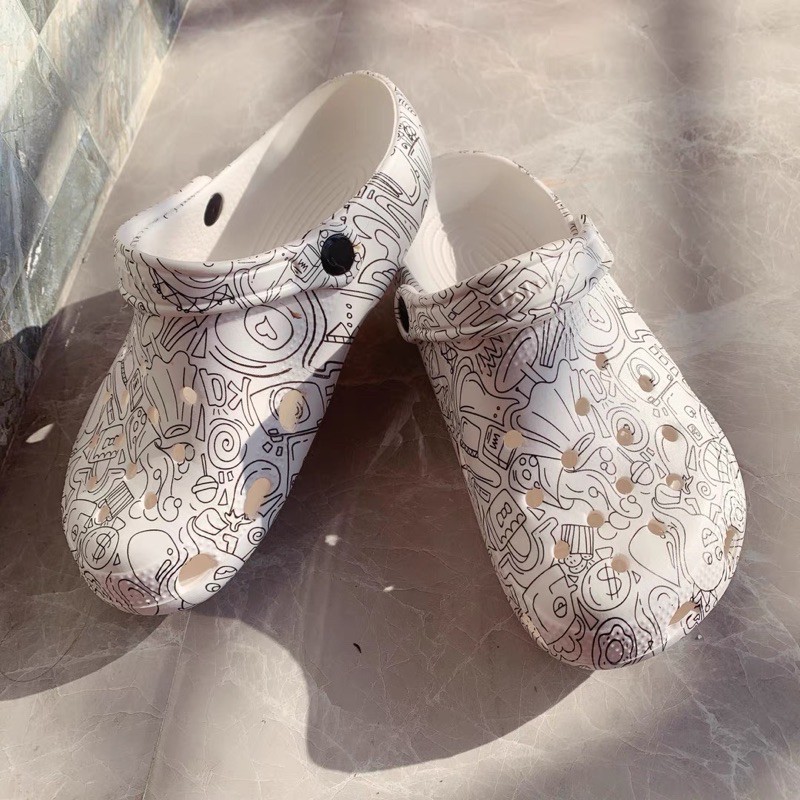 Dép cross hoạ tiết mẫu mới cho cả nam và nữ (ảnh thật ở cuối), Mã: D081