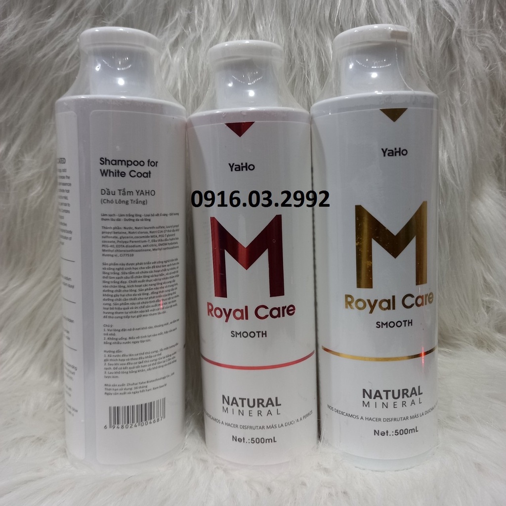 Sữa tắm cho chó mèo Yaho M Royal Care 500ml