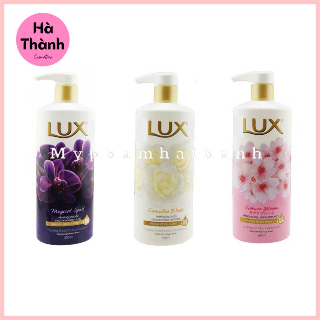 Sữa Tắm Lux Hương Nước Hoa Thái Lan 500ml Siêu Thơm