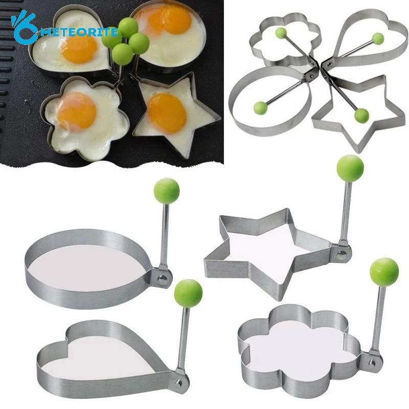 1/4 Khuôn Chiên Trứng Bằng Thép Không Gỉ