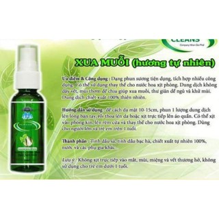 Tinh dầu xịt xua muỗi