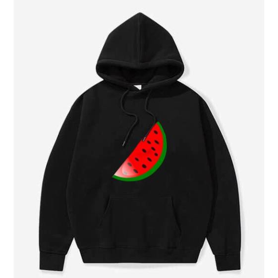 SALE- áo sweater- hoodie nỉ bông nam nữ in hình miếng dưa hấu siêu hot, đủ size chất đẹp ấm áp FREESHIP - mẫu siêu HOT
