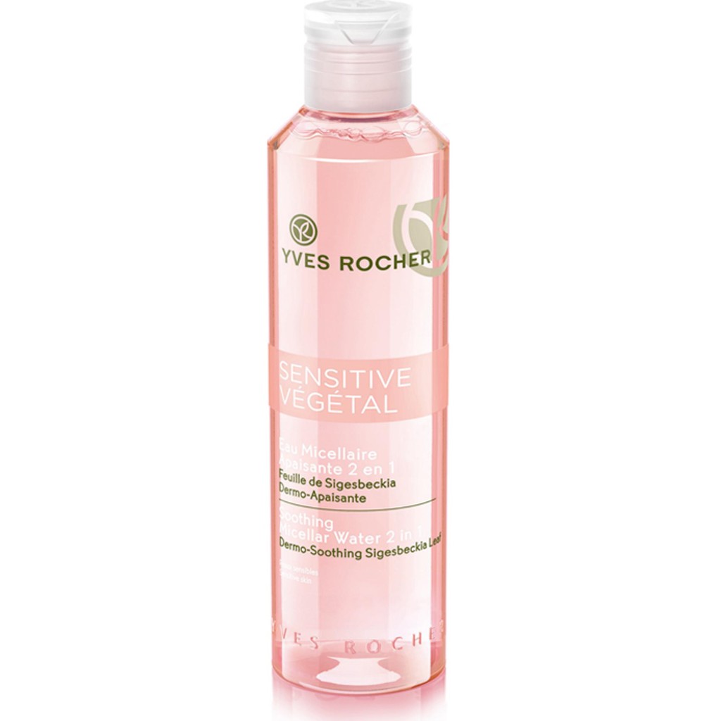 Nước Cân Bằng 2 Trong 1 Cho Da Nhạy Cảm Yves Rocher Sensitive Vegetal Soothing Micellar Water