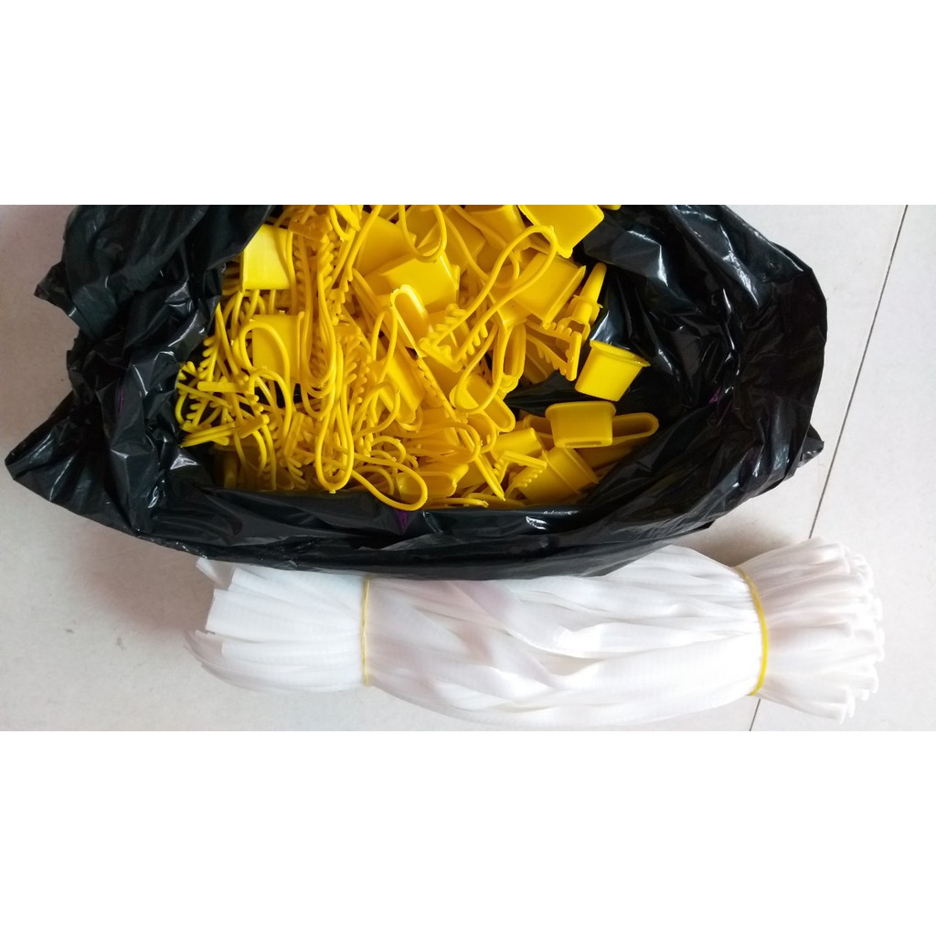 100 cái Túi Lưới đựng Hành, Tỏi, Trái Cây, bọc chậu Lan | BigBuy360 - bigbuy360.vn