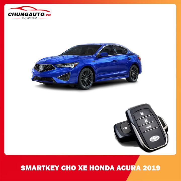 Bộ Smartkey cho xe ô tô Honda Acura KÍCH NỔ XE BẰNG IPHONE hãng NTEK Malaysia