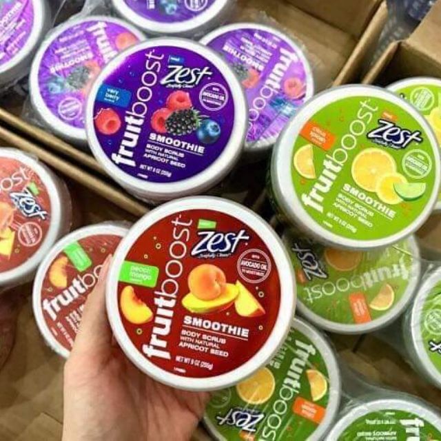 Tẩy da chết Body Zest FruitBoost