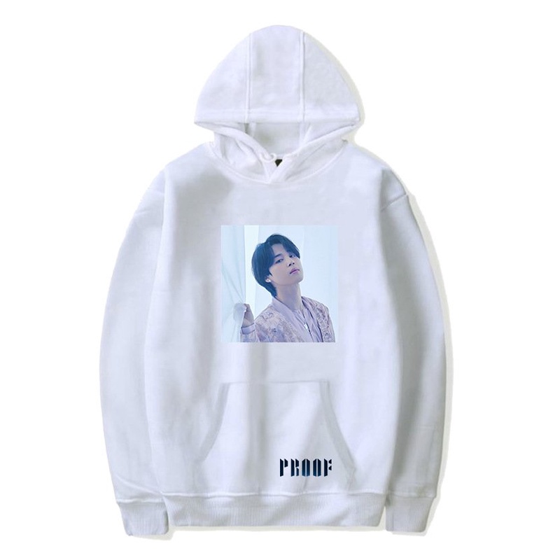 Áo hoodie in hình thành viên BTS PROOF