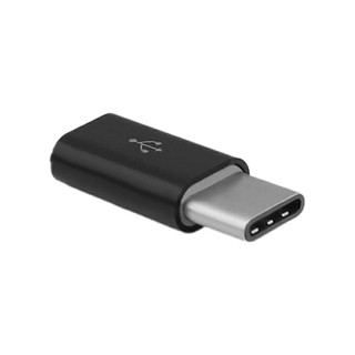 Đầu Chuyển Đổi Micro USB Sang USB Type C 3.0 (Đen)