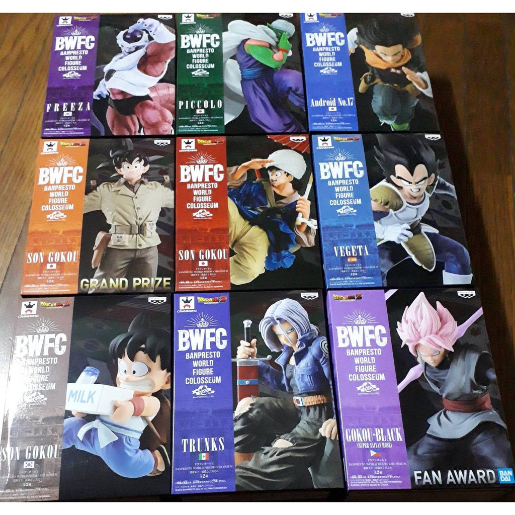 Tổng hợp Mô hình DRAGON BALL BWFC - Mô hình chính hãng Nhật Bản