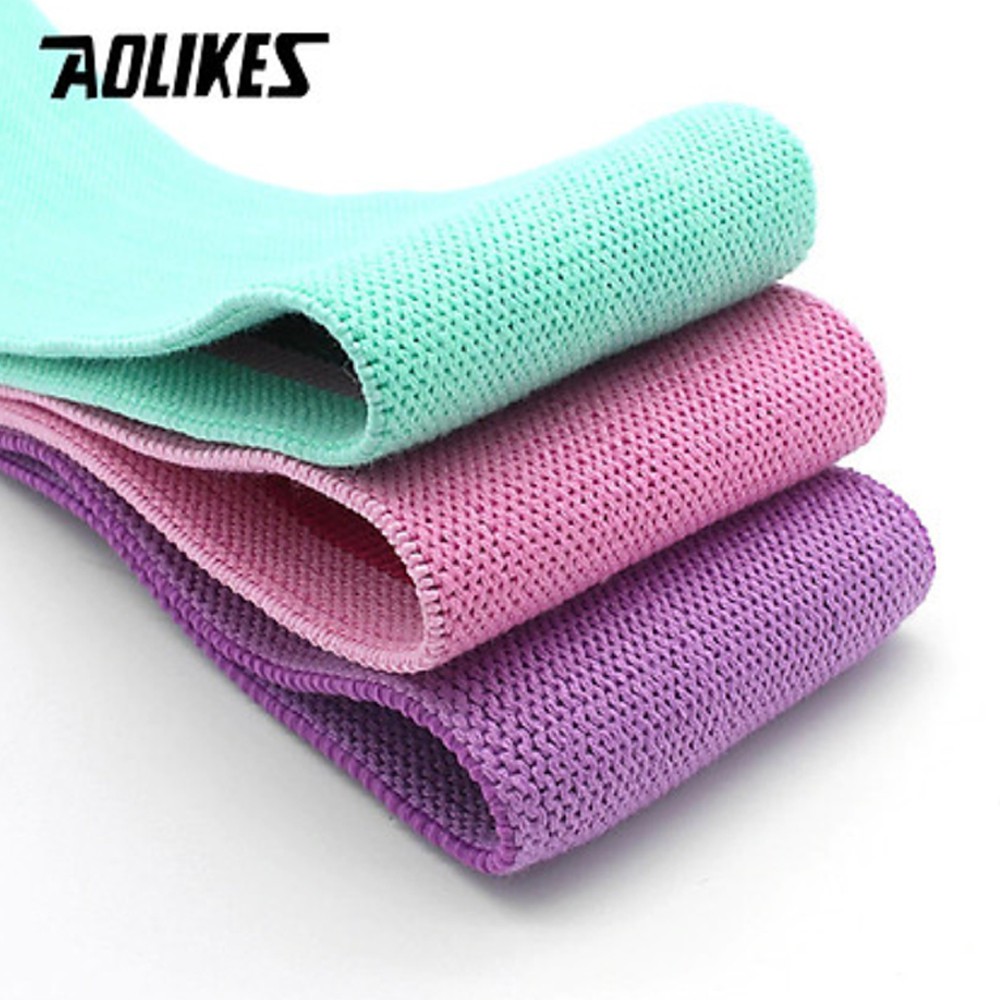 DÂY KHÁNG LỰC TẬP MÔNG AOLIKES CHẤT LIỆU VẢI POLYESTE COTTON CẢI TIẾN ĐÀN HỒI CỰC TỐT