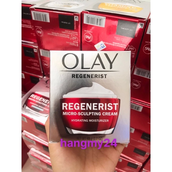 Kem dưỡng ẩm chống lão hóa Olay Regenerist Micro-Sculpting Cream 48g