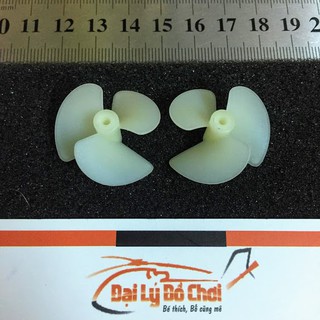 Cặp chân vịt 3 lá thuận nghịch trục 2mm đường kính 28mm