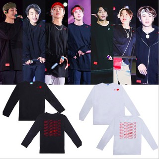 ÁO LONG SLEEVE T-SHIRT BTS OFFICIAL (K25)