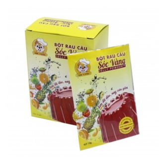 Bột thạch rau câu sóc vàng