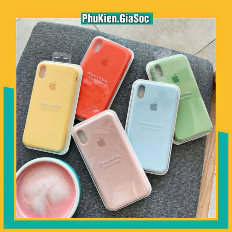 [HOT] Ốp Lưng iPhone - Ốp Lưng Chống Bẩn Logo Táo Lót Nhung Chống Trầy ❤FREESHIP❤ Dành Cho iPhone 6/7/8/6+/6S+/7+/8+/Xr