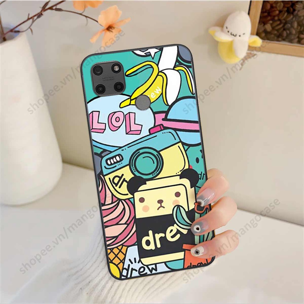 Ốp lưng điện thoại Realme C25s - C25Y drew, kaws, bape cao cấp, vỏ ốp rẻ đẹp