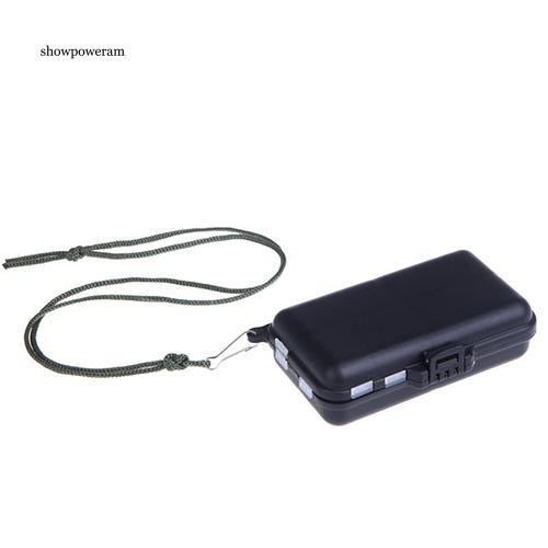 Hộp đựng mồi giả câu cá thiết kế 9 ô tiện dụng