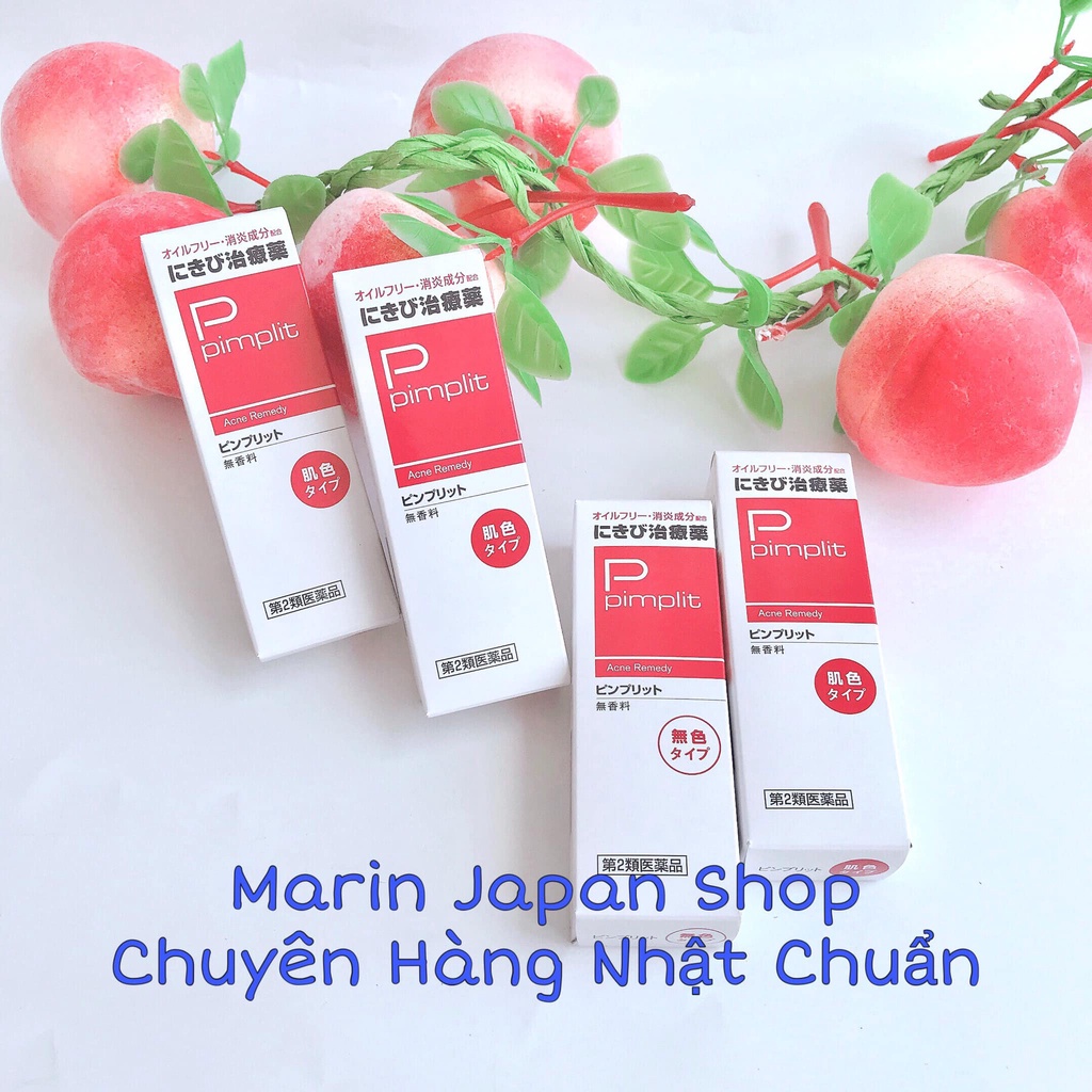 (Chuẩn Nhật) Kem giảm mụn shiseido pimplit giảm mụn Nhật Bản