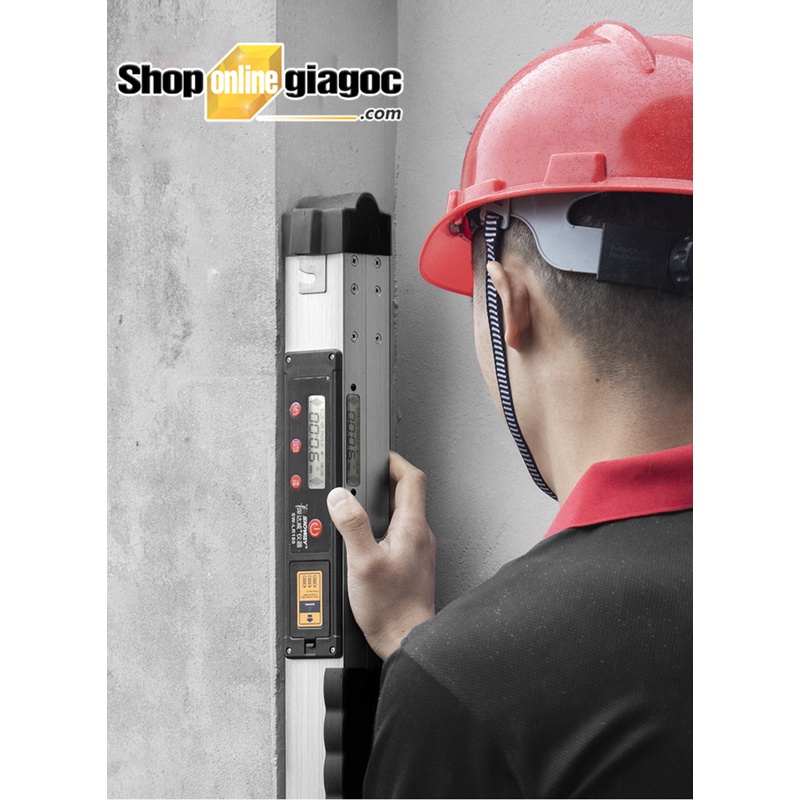 Thước Thủy Điện Tử Đo Độ Nghiêng - Cân Bằng Nivo 2000mm SW-LR180