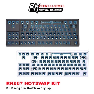 Kit rk87 hotswap - kit bàn phím cơ royal kludge rk987 tkl 87 phím kết nối 3 chế độ bluetooth 5.0 - wireless 2.4g - cáp c