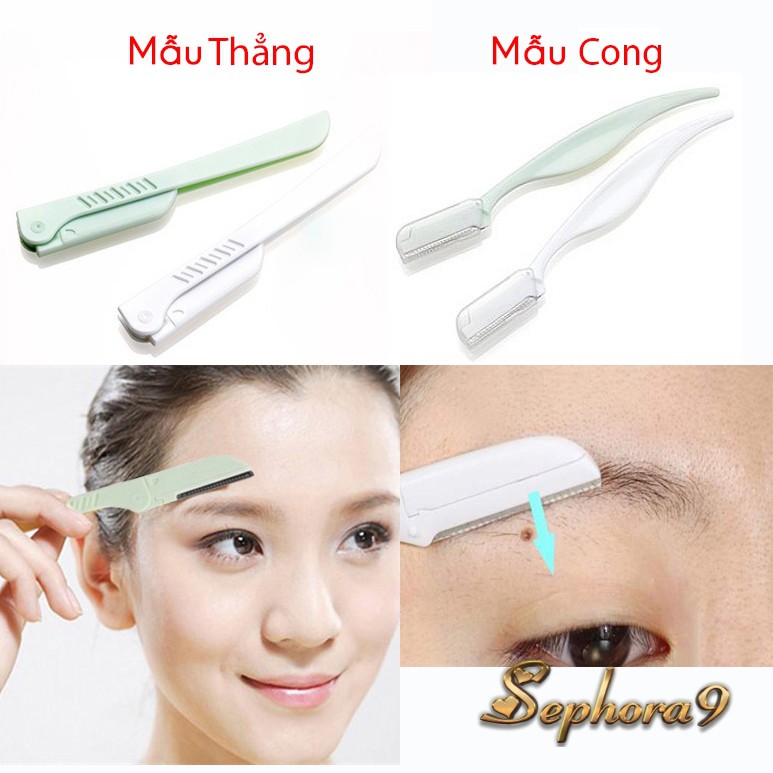 Dao cạo mày siêu xịn TFS Eyebrow Trimmer The Face Shop nhỏ dọn tiện dụng