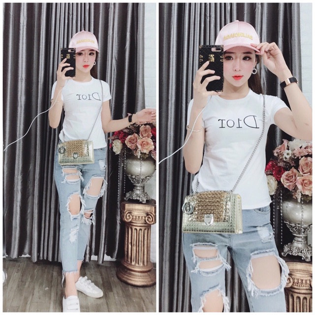 Áo thun thái thêu đẹp xuất sắc chụp thật lẻ = sỉ | BigBuy360 - bigbuy360.vn